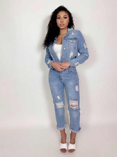 Denim Jumpsuit